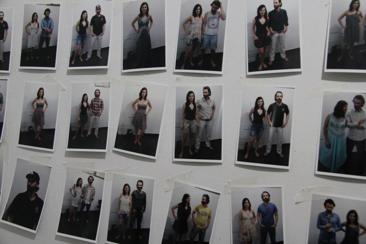 Testes de figurinos em “Bem pra Lá do Fim do Mundo”.